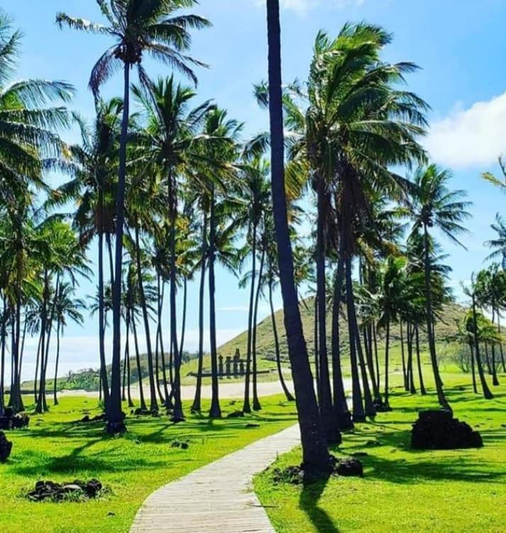Cabana Ideal Familia 6 A 12 Personas! Hanga Roa Buitenkant foto